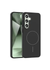 Galaxy S24 FE Kılıf M-safe Şarj Özellikli Zore Ruby Sert Kapak