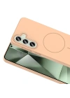 Galaxy S24 FE Kılıf M-safe Şarj Özellikli Zore Ruby Sert Kapak
