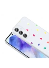 Galaxy S24 FE Kılıf Şeffaf Figürlü Zore Folk Sert Kapak