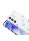 Galaxy S24 FE Kılıf Şeffaf Figürlü Zore Folk Sert Kapak