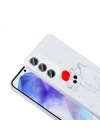 Galaxy S24 FE Kılıf Şeffaf Figürlü Zore Folk Sert Kapak
