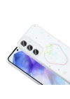 Galaxy S24 FE Kılıf Şeffaf Figürlü Zore Folk Sert Kapak