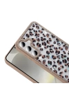 Galaxy S24 FE Kılıf Taşlı ve Simli Tasarım Zore Azra Kapak