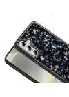 Galaxy S24 FE Kılıf Taşlı ve Simli Tasarım Zore Azra Kapak