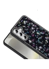 Galaxy S24 FE Kılıf Taşlı ve Simli Tasarım Zore Azra Kapak
