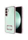 Galaxy S24 Kılıf Kamera Korumalı Logo Gösteren Zore Omega Kapak