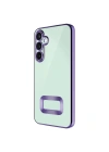 Galaxy S24 Kılıf Kamera Korumalı Logo Gösteren Zore Omega Kapak