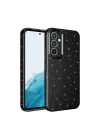 Galaxy S24 Kılıf Kamera Korumalı Simli Lüks Zore Koton Kapak