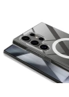 Galaxy S24 Ultra Kılıf Kamera Korumalı M-safe Sert PC Zore Porto Kapak
