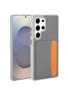 Galaxy S24 Ultra Kılıf Kartlıklı Zore X-Kart Silikon Kapak