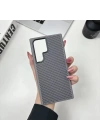 Galaxy S24 Ultra Kılıf M-safe Şarj Özellikli Karbon Fiber Görünümlü Zore Troy Kapak