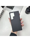 Galaxy S24 Ultra Kılıf M-safe Şarj Özellikli Karbon Fiber Görünümlü Zore Troy Kapak