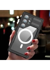 Galaxy S24 Ultra Kılıf M-safe Şarj Özellikli 1-1 Su Geçirmez Kılıf