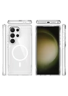 Galaxy S24 Ultra Kılıf Zore M-safe Şarj Özellikli T-Max M-safe Kapak