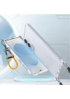 Galaxy S25 Edge Kılıf Airbagli Takılabilir Askı Aparatlı Zore Snap Silikon Kapak