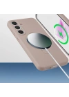 Galaxy S25 FE Kılıf M-safe Şarj Özellikli Standlı Zore Samara Kapak