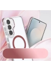 Galaxy S25 FE Kılıf M-safe Şarj Özellikli Zore Tera Silikon Kapak