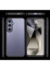 Galaxy S25 Kılıf Kamera Korumalı Şeffaf Arka Yüzey Zore New Roll Kapak