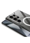 Galaxy S25 Ultra Kılıf Kamera Korumalı M-safe Sert PC Zore Porto Kapak