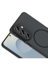 Galaxy S26 Kılıf M-safe Şarj Özellikli Zore Tea Kapak