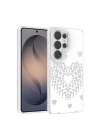 Galaxy S26 Ultra Kılıf Damla Taşlı Zore Rivas Sert PC Kapak