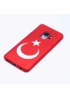 Galaxy S9 Kılıf Zore Bayrak Silikon