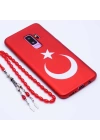 Galaxy S9 Plus Kılıf Zore Bayrak Silikon