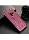 Galaxy S9 Plus Kılıf Zore Wave Standlı Mıknatıslı Kapak