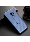 Galaxy S9 Plus Kılıf Zore Wave Standlı Mıknatıslı Kapak