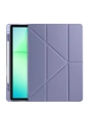 Galaxy Tab A11 Plus Kılıf Zore Tri Folding Kalem Bölmeli Standlı Kılıf