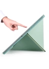 Galaxy Tab A7 10.4 T500 2020 Kılıf Zore Tri Folding Kalem Bölmeli Standlı Kılıf