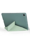 Galaxy Tab A7 10.4 T500 2020 Kılıf Zore Tri Folding Kalem Bölmeli Standlı Kılıf