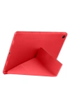 Galaxy Tab A9 Kılıf Zore Tri Folding Kalem Bölmeli Standlı Kılıf