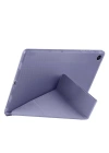 Galaxy Tab A9 Kılıf Zore Tri Folding Kalem Bölmeli Standlı Kılıf