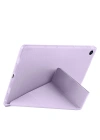 Galaxy Tab A9 Plus Kılıf Zore Tri Folding Kalem Bölmeli Standlı Kılıf