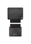 Galaxy Tab A9 Plus Zore Border Keyboard Bluetooh Bağlantılı Standlı Klavyeli Tablet Kılıfı