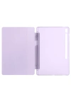 Galaxy Tab S10 FE Plus Kılıf Zore Tri Folding Kalem Bölmeli Standlı Kılıf