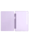 Galaxy Tab S10 FE Plus Kılıf Zore Tri Folding Kalem Bölmeli Standlı Kılıf