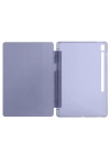 Galaxy Tab S10 FE Plus Kılıf Zore Tri Folding Kalem Bölmeli Standlı Kılıf