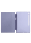 Galaxy Tab S10 FE Plus Kılıf Zore Tri Folding Kalem Bölmeli Standlı Kılıf