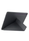 Galaxy Tab S10 FE Plus Kılıf Zore Tri Folding Kalem Bölmeli Standlı Kılıf