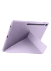 Galaxy Tab S10 FE Plus Kılıf Zore Tri Folding Kalem Bölmeli Standlı Kılıf