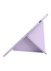 Galaxy Tab S10 FE Plus Kılıf Zore Tri Folding Kalem Bölmeli Standlı Kılıf