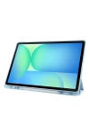 Galaxy Tab S10 FE Plus Kılıf Zore Tri Folding Kalem Bölmeli Standlı Kılıf