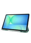 Galaxy Tab S10 FE Plus Kılıf Zore Tri Folding Kalem Bölmeli Standlı Kılıf