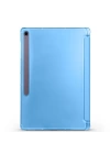 Galaxy Tab S10 FE Plus Zore Smart Cover Kalem Bölmeli Standlı 1-1 Kılıf