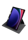 Galaxy Tab S10 Kılıf Zore Termik Kalem Bölmeli Dönebilen Standlı Kılıf