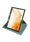 Galaxy Tab S10 Plus Kılıf Zore Termik Kalem Bölmeli Dönebilen Standlı Kılıf