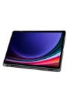 Galaxy Tab S10 Plus Kılıf Zore Tri Folding Kalem Bölmeli Standlı Kılıf