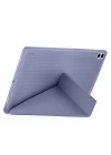 Galaxy Tab S11 Ultra Kılıf Zore Tri Folding Kalem Bölmeli Standlı Kılıf